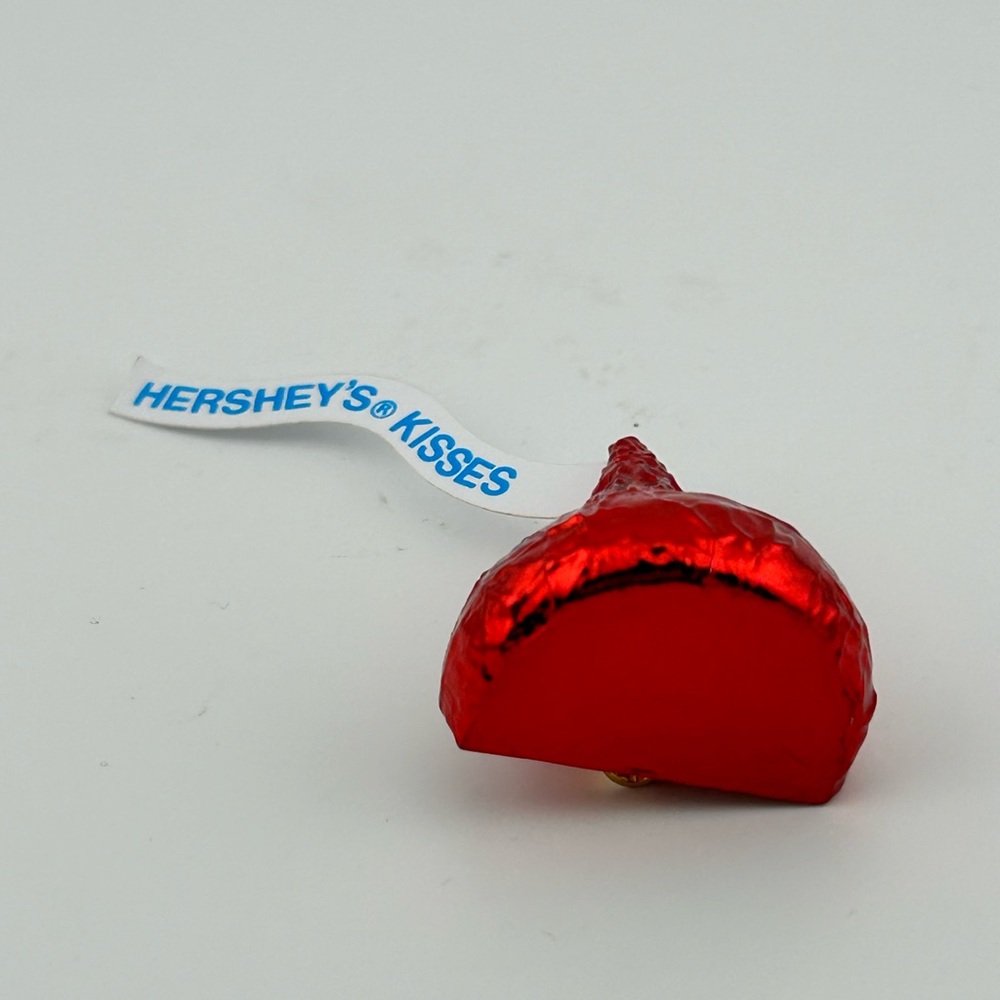 Vintage, Hershey Kiss, Red Pin/Brooch, by Hallmark - Picture 3 of 6